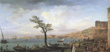 VERNET, Claude-Joseph View of the Gulf of Naples (mk05) Germany oil painting art